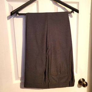 Jos. A Banks Mens Traveler wool dress pants Charcoal gray Size 40R